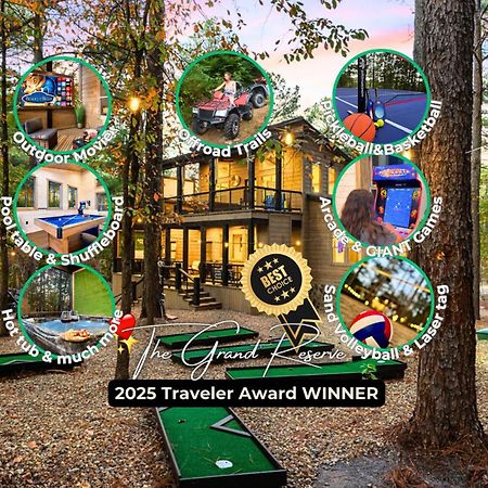 Lux,Hot Tub,Atv,Hiking,Pickleball,Firepit,Arcade Broken Bow Exterior foto