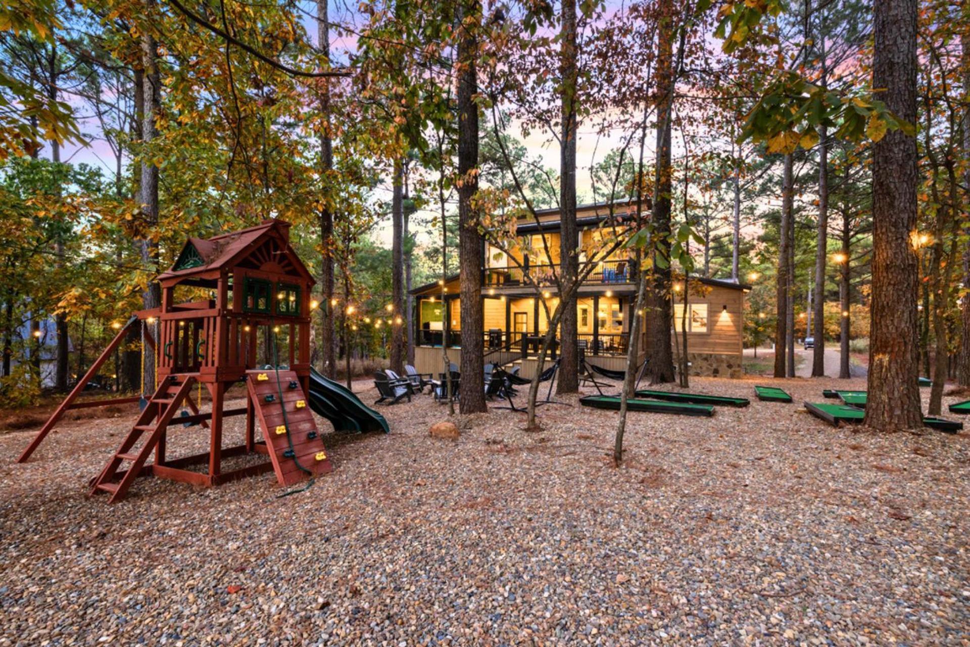 Lux,Hot Tub,Atv,Hiking,Pickleball,Firepit,Arcade Broken Bow Exterior foto