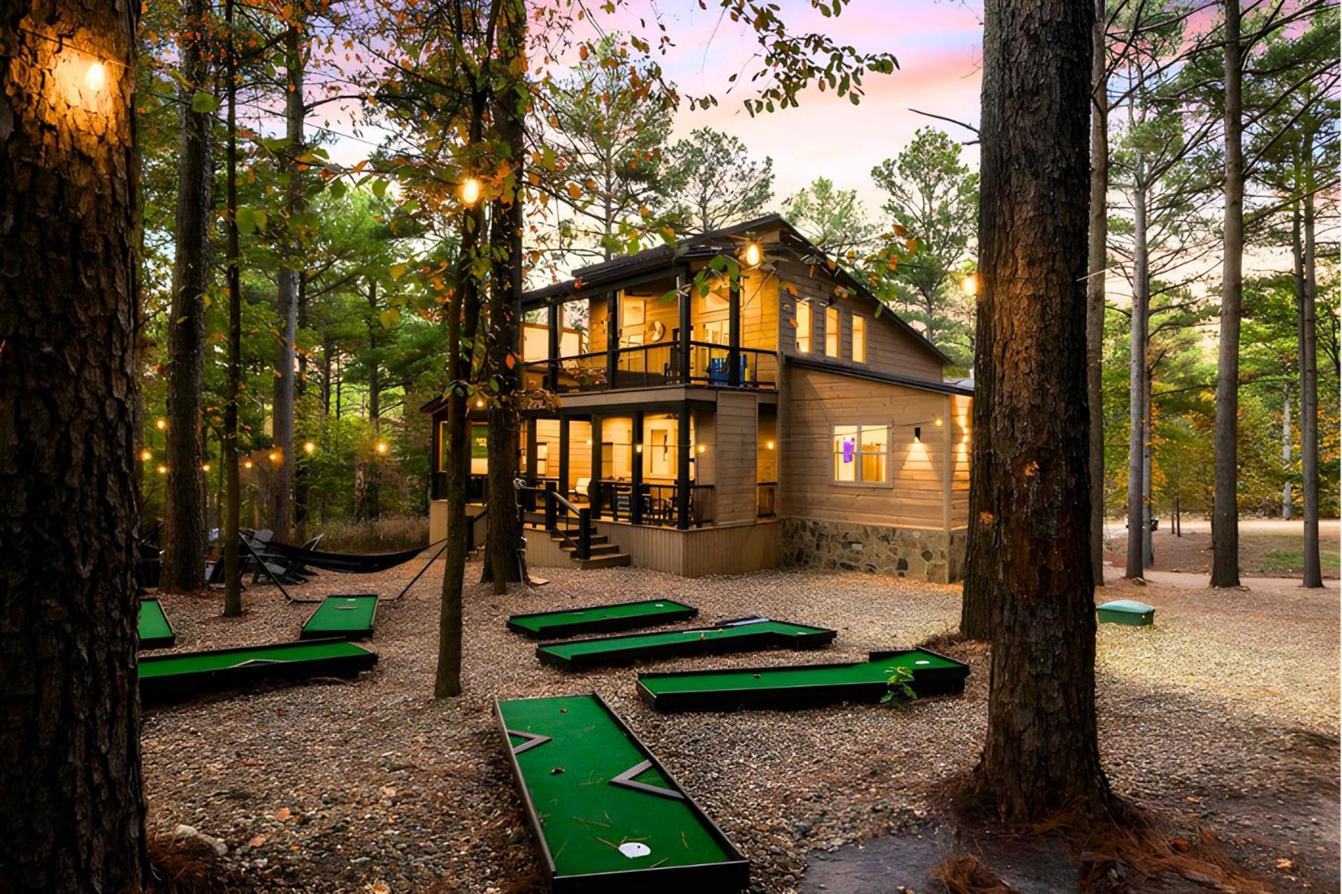 Lux,Hot Tub,Atv,Hiking,Pickleball,Firepit,Arcade Broken Bow Exterior foto