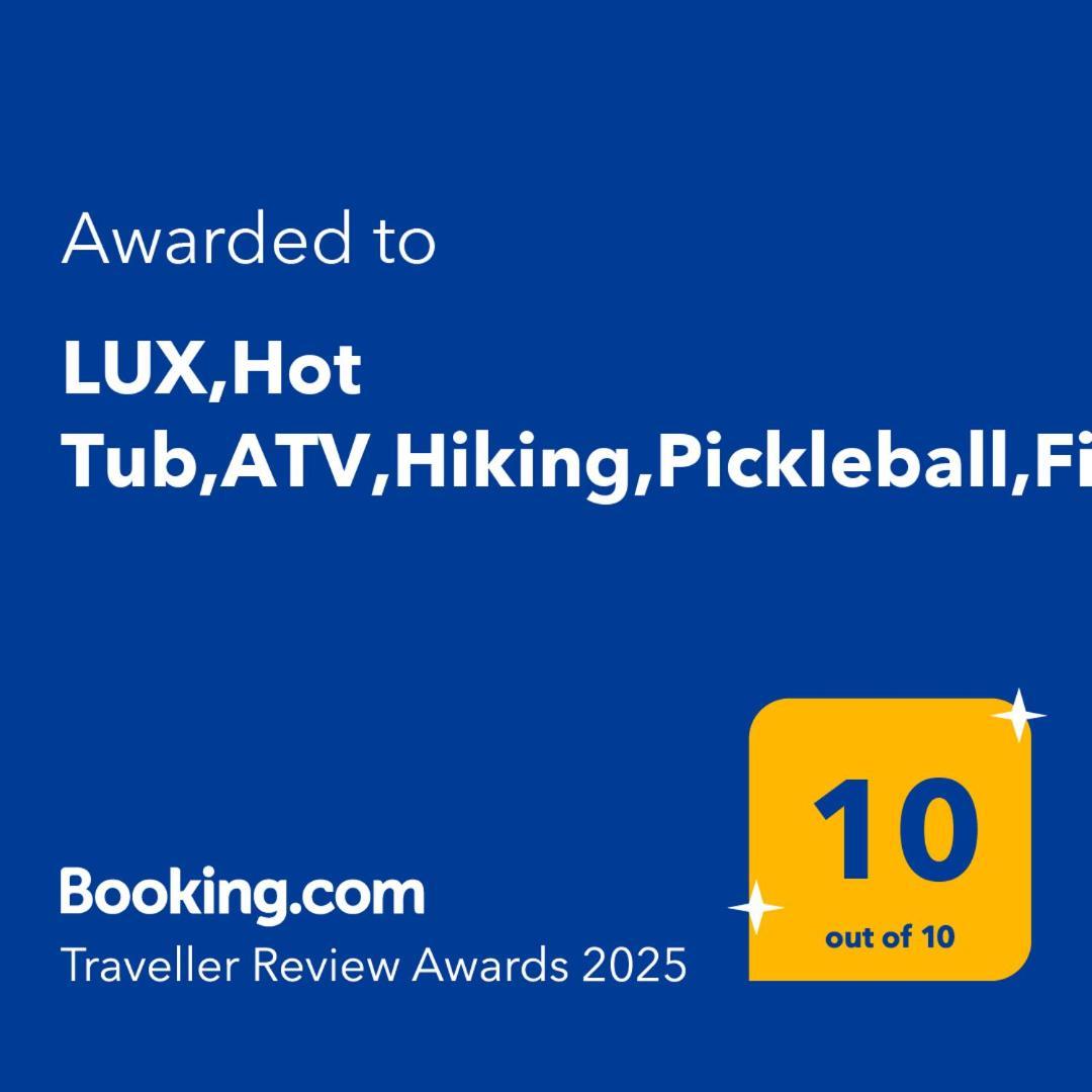 Lux,Hot Tub,Atv,Hiking,Pickleball,Firepit,Arcade Broken Bow Exterior foto